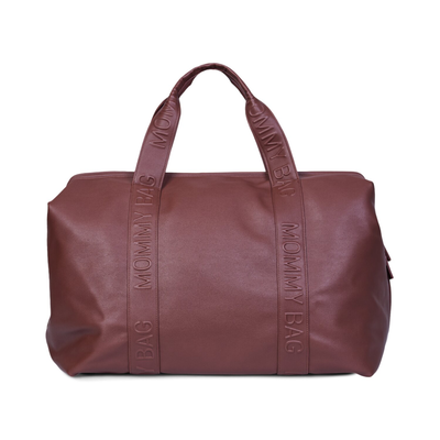 Mommy Bag &reg; Sac A Langer - Signature - Simili - Dark Brown