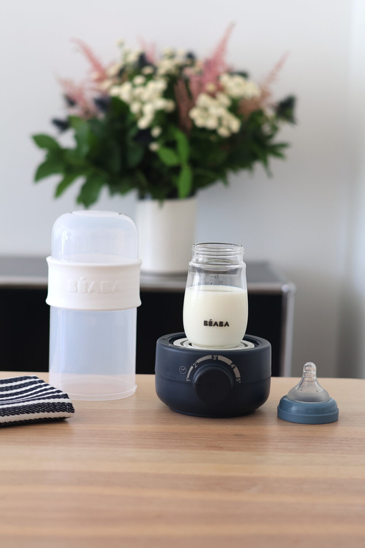 Babymilk Second baby bottle warmer night-blue