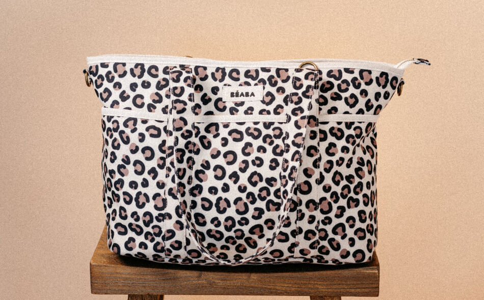 Sac &agrave; langer Madrid - Leopard clay