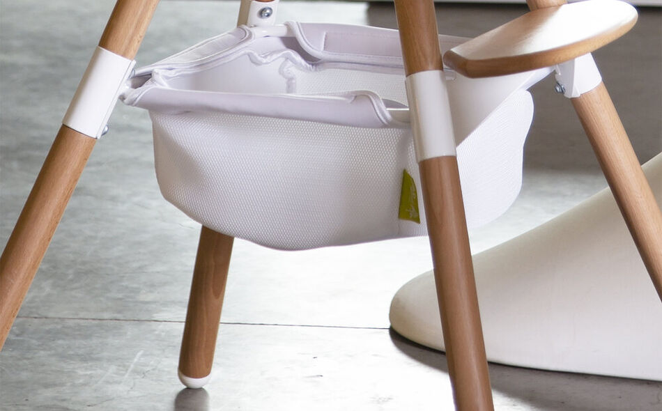 Evolu Mesh Storage Basket - White