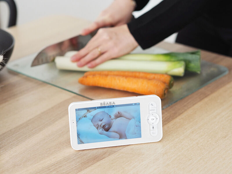 Zen Premium 2 Vigilabeb&eacute;s con v&iacute;deo - White