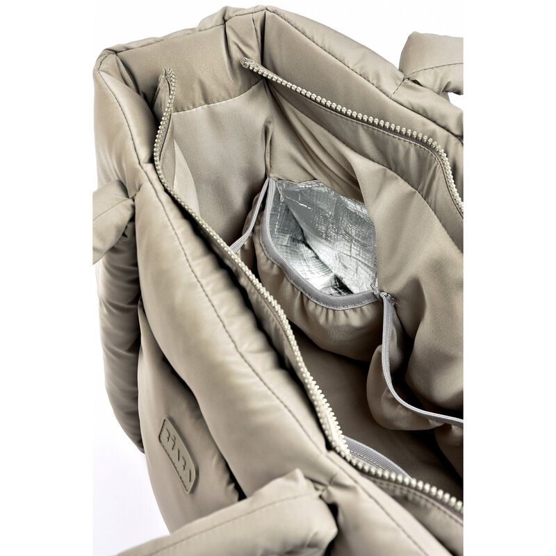 Mommy Bag Diaper bag, Delivery bag, Hospital bag, Travel bag with changing mat  - Gazelle Grey