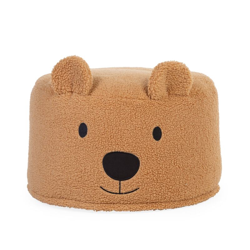 Pouf Teddy marron