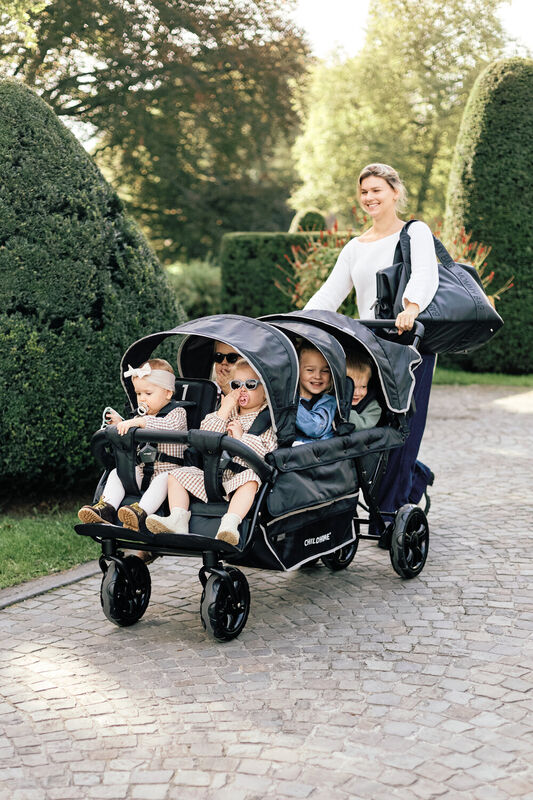 Mommy Bag &reg; Sac A Langer - Signature - Simili - Noir