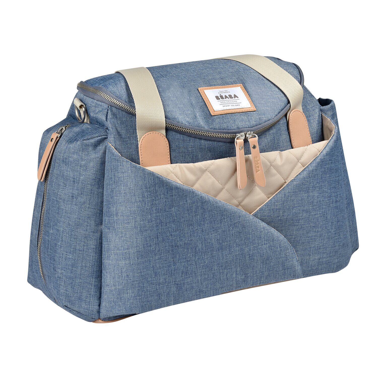 Sac a langer beaba sydney gris outlet