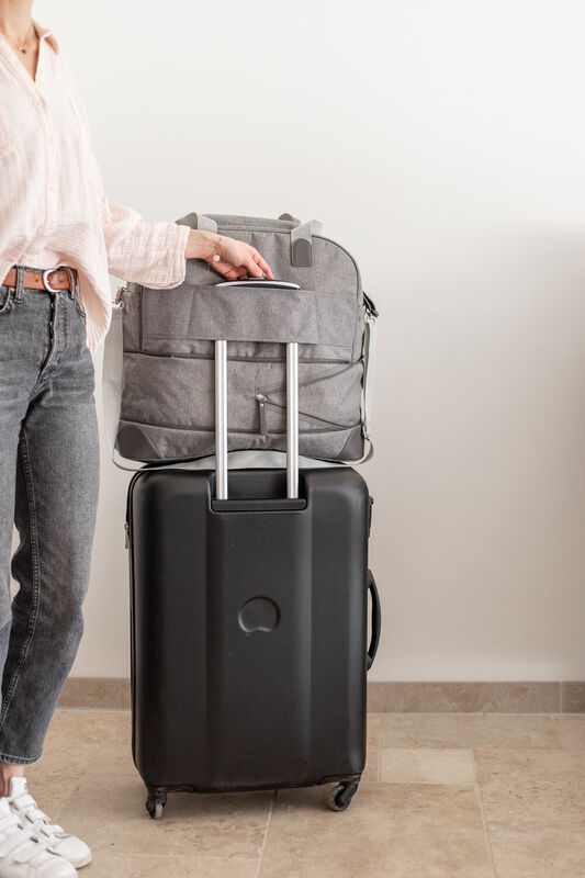 Amsterdam Travel Bag heather grey