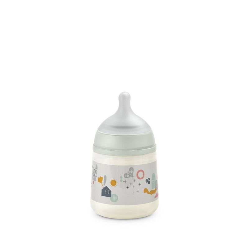 A Walk In The Park Babyflasche mit Sauger SX Pro 150 ml Durchfluss M. Green