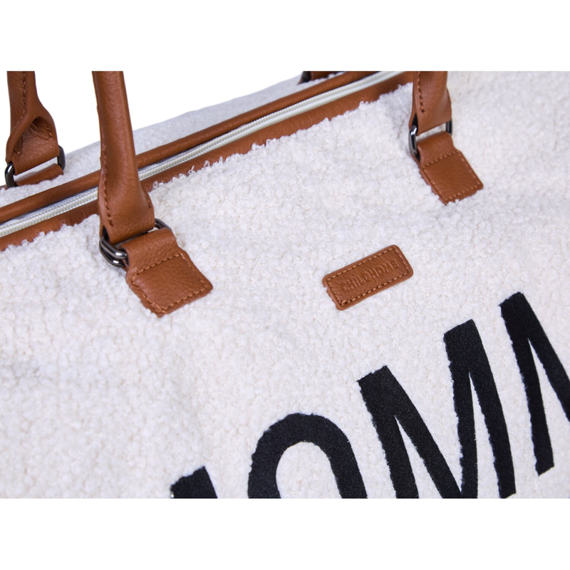 Mommy Bag ® Sac A Langer - Teddy Ecru (Childhome) - Image 7