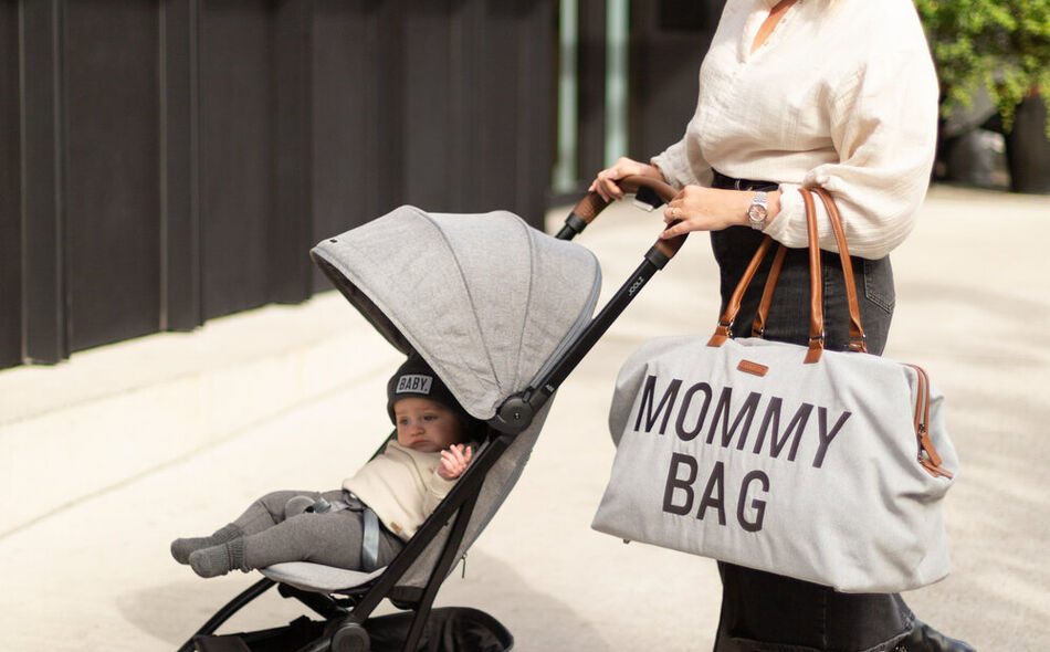 Mommy Bag - Canvas grey 