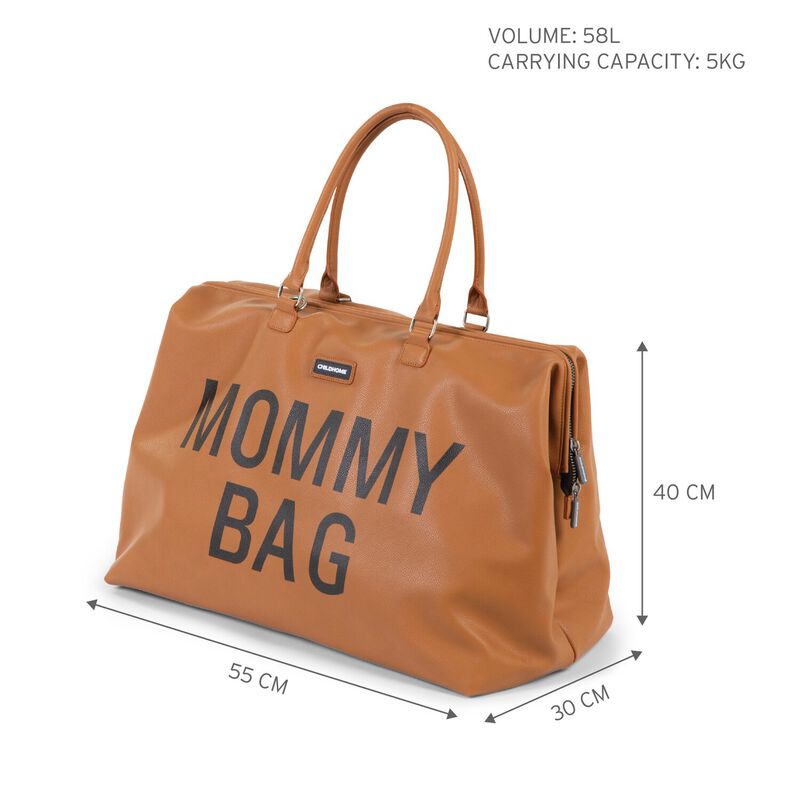Childhome Mommy Bag - Brown Leatherlook