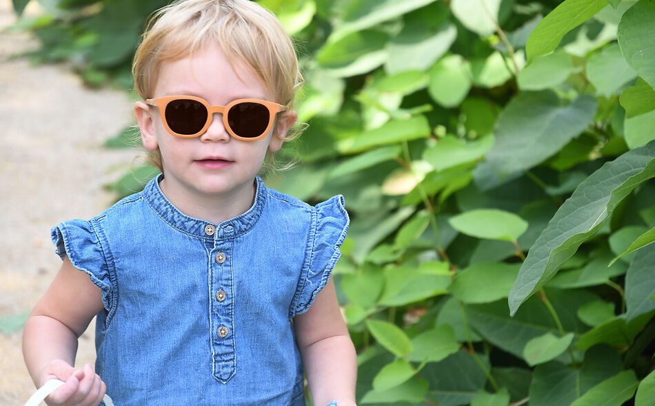 Sunglasses 2-4 years SQUARE BRIGHT Caramel 