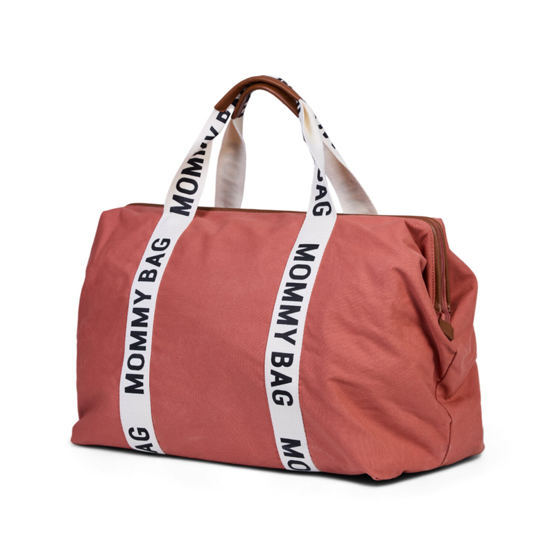 Mommy Bag &reg; Sac A Langer &ndash; Signature - Toile - Terracotta