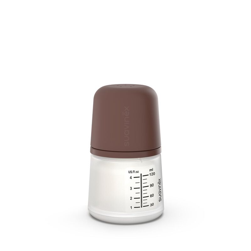 Biber&oacute;n antic&oacute;licos Zer&oslash;.Zer&oslash; 120 ml &ndash; Talla &uacute;nica, especial lactancia - Deep