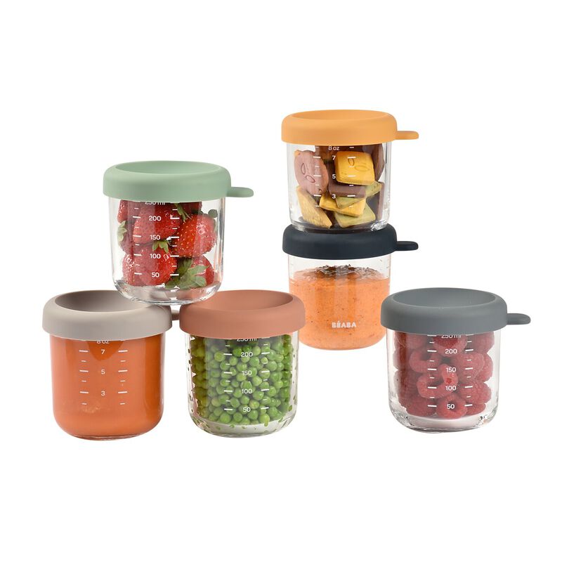 Coffret 6 portions verre 250ml Sunrise (Béaba) - Image 15