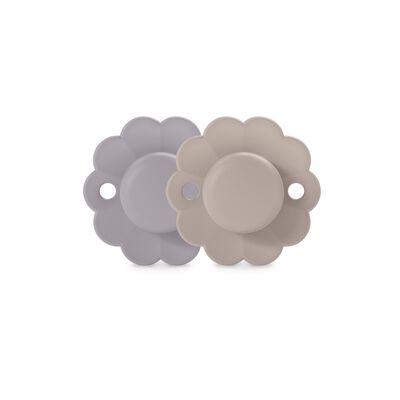 Set di 2 succhietti Wonder rotondi fisiologici SX Pro  6/18M