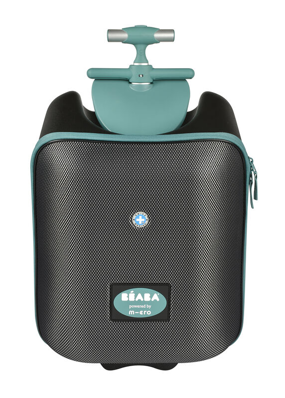 Valise avec assise de voyage Luggage Eazy green-blue 1