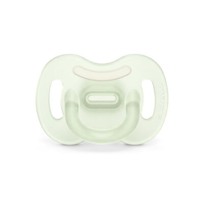 Succhietto Smoothie SX Pro 0-6M Glow in the Dark (Interamente in silicone) - Green