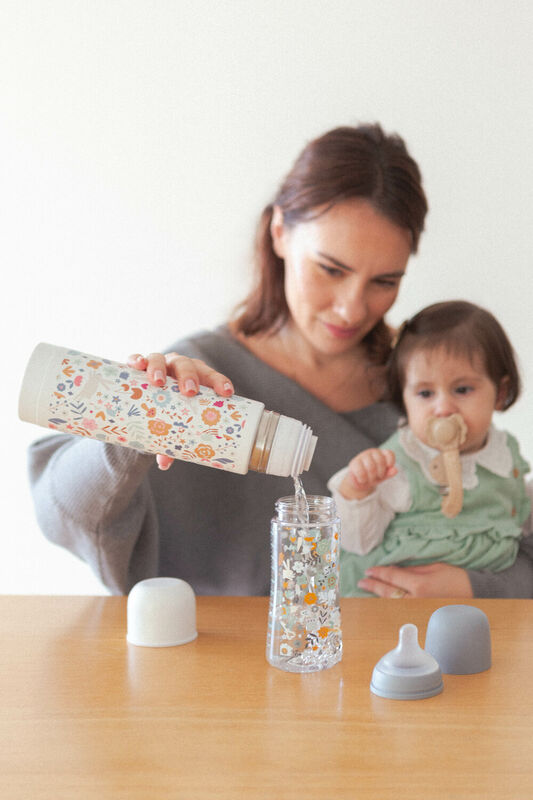Wonderland 500ml insulated bottle