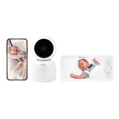 Béaba - Ecoute bébé vidéo Zen Night Light Blanc