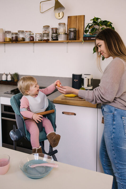 Up & Down High Chair dark grey