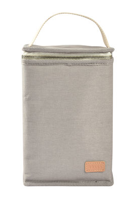 Insulated lunch pouch pearl grey