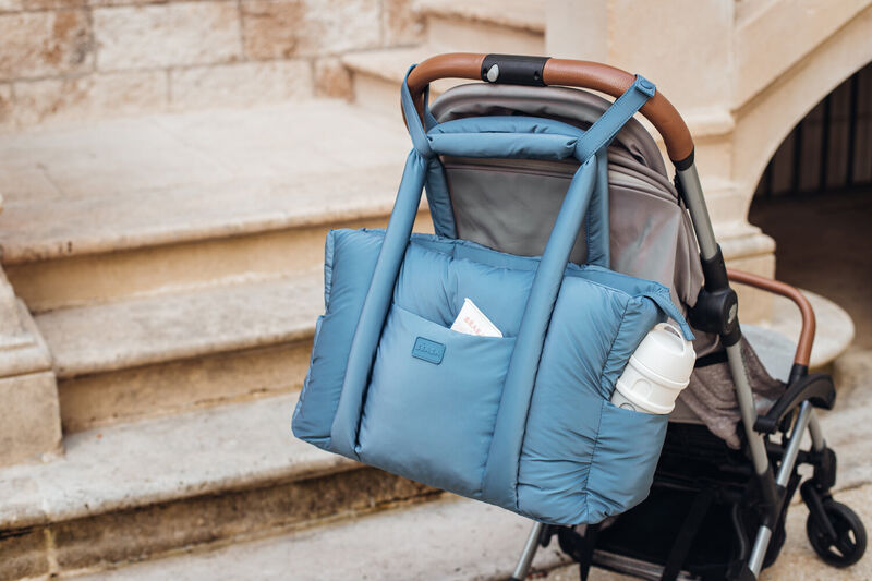 Puffy Paris Wickeltasche - Baltic Blue