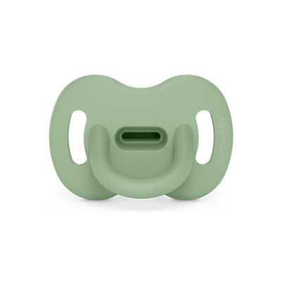 Sucette Smoothie SXPro 0/6M Colour Essence (tout silicone) - Vert c&eacute;ladon