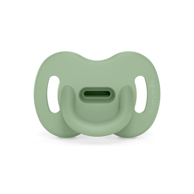 Sucette Smoothie SXPro 0/6M Colour Essence (tout silicone) - Vert c&eacute;ladon