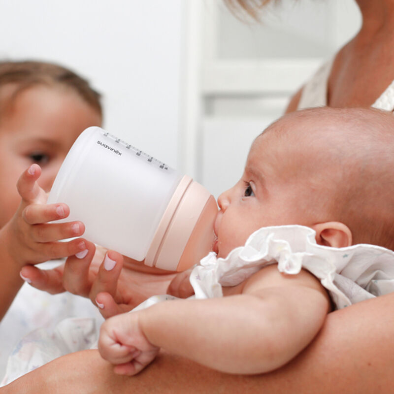 ZERO.ZERO 180 ml anti-colic feeding bottle - Special for breastfeeding