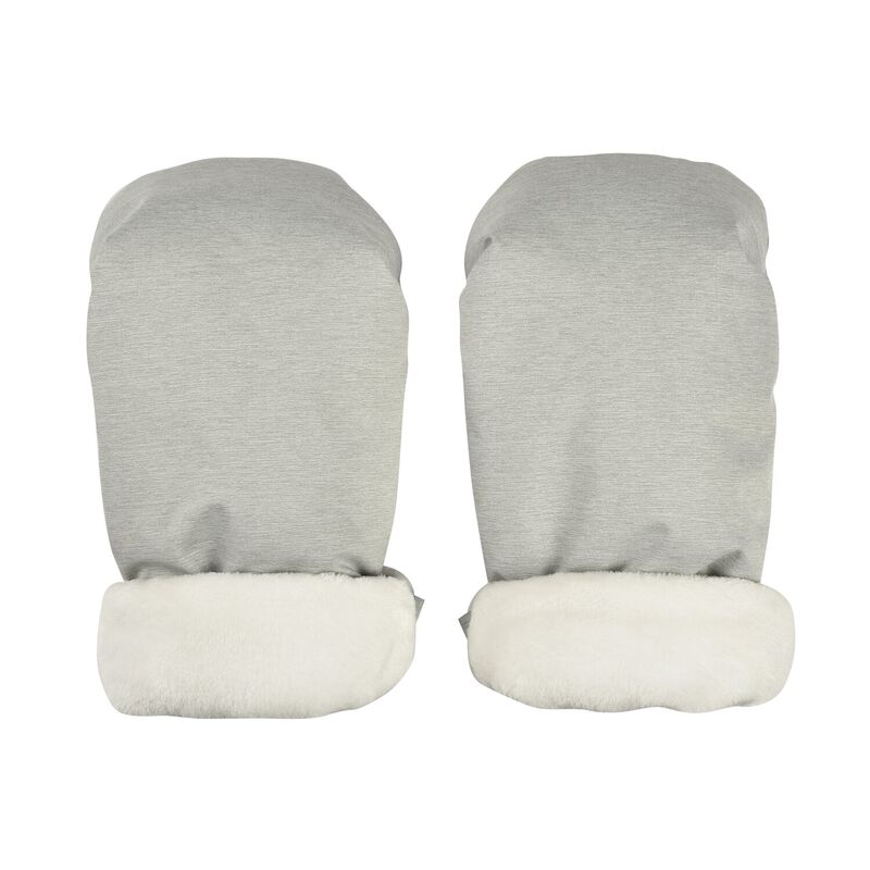 Guantes forrados cochecito heather grey