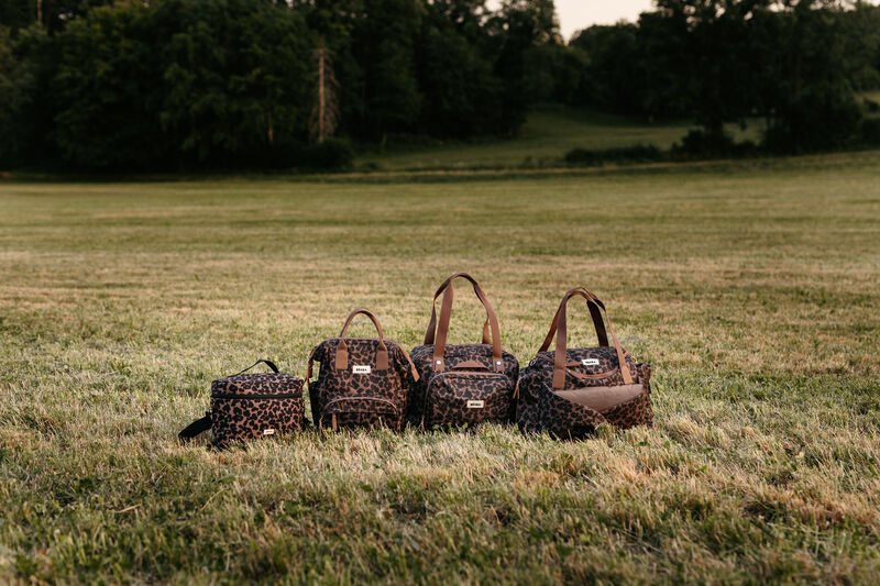 Bolso cambiador Wellington - Leopard