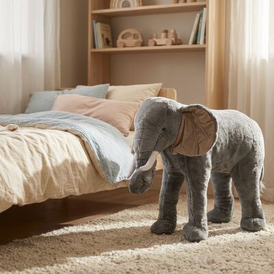 Peluche 60cm El&eacute;phant
