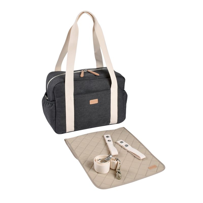 Changing bag Paris DARK HEATHER GREY