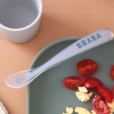 Cuill&egrave;re 1er &acirc;ge silicone - Galet 