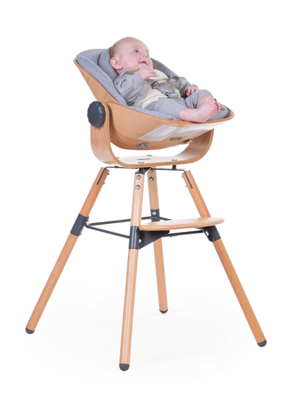 Evolu Newborn Sitzkissen - Jersey - Grau 