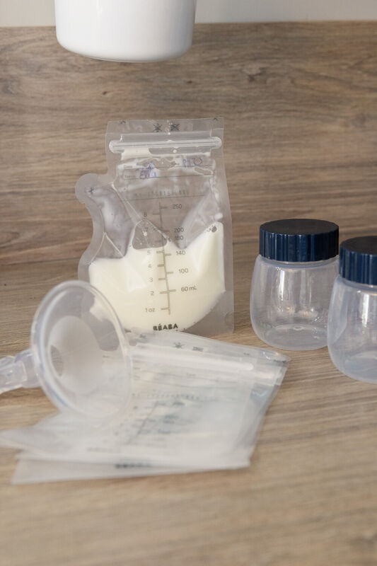 Sachets de conservation pour lait maternel 250 ml x 50