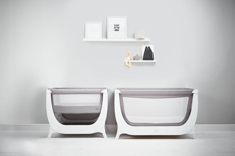 BÉABA by SHNUGGLE® Air Bedside Sleeper Bassinet & Crib Bundl