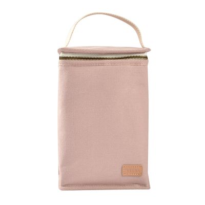 Pochette repas isotherme Rose poudr&eacute;