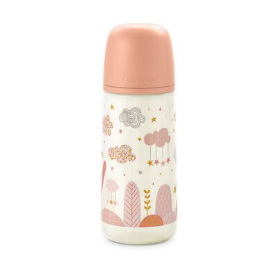 Dreams Babyflasche mit Sauger SX Pro 360 ml Durchfluss L Pink