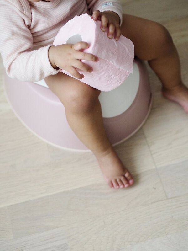 Pot ergonomique Vieux rose