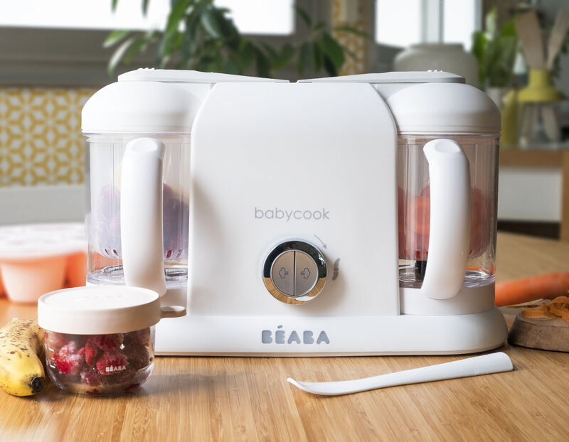 El robot cocina beb&eacute; Babycook Duo&reg; white-silver