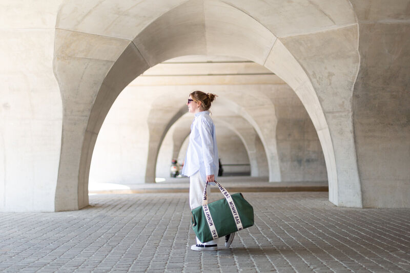 CHILDHOME SIGNATURE MOMMY BAG - GREEN