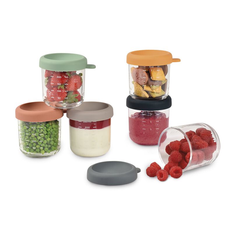 Coffret 6 portions verre 250ml Sunrise (Béaba) - Image 8