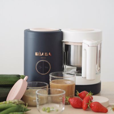 Babycook Neo&reg; pink Garkorb nachtblau
