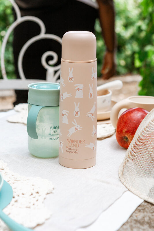 Isolierflasche 500ml Wonderland - Bunny Pink