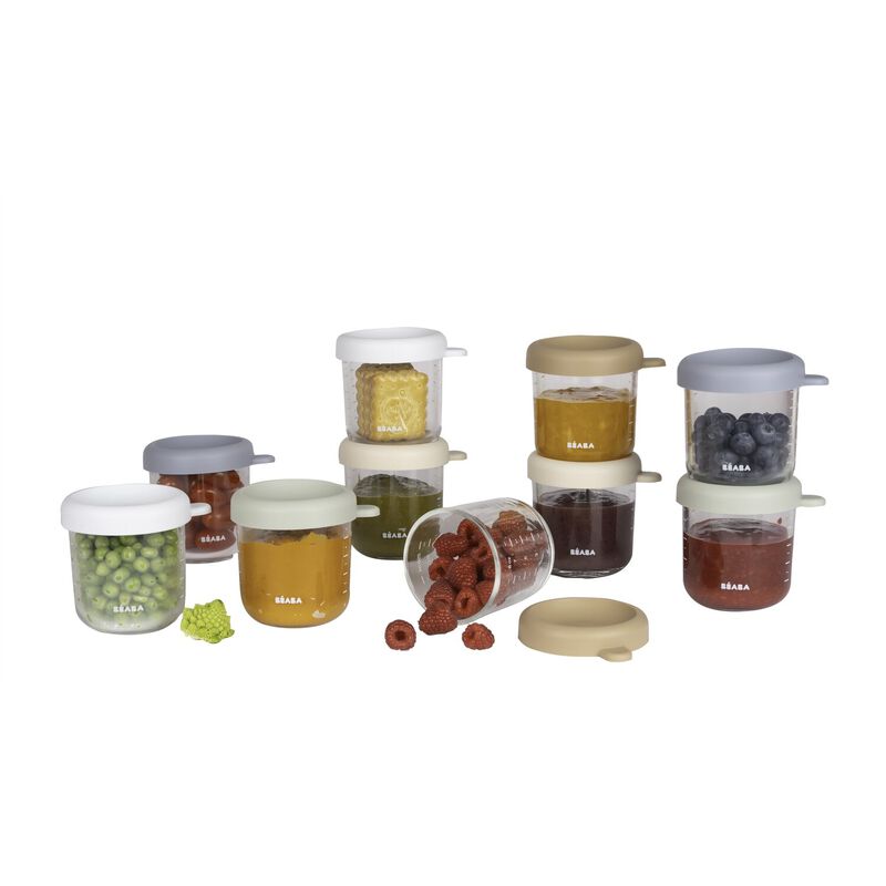 Coffret 10 portions verre 250 ml - Natural color mix
