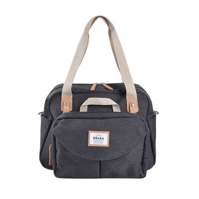 Sac à langer Genève Gris Chiné foncé