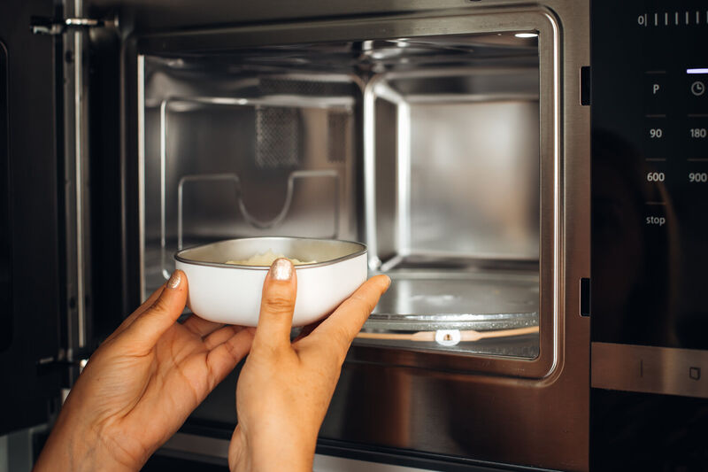 Coffret repas inox micro-ondable - Vert sauge 