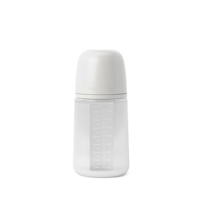 Silikonflasche mit Sauger SX Pro 240 ml Durchfluss M Colour Essence Grey