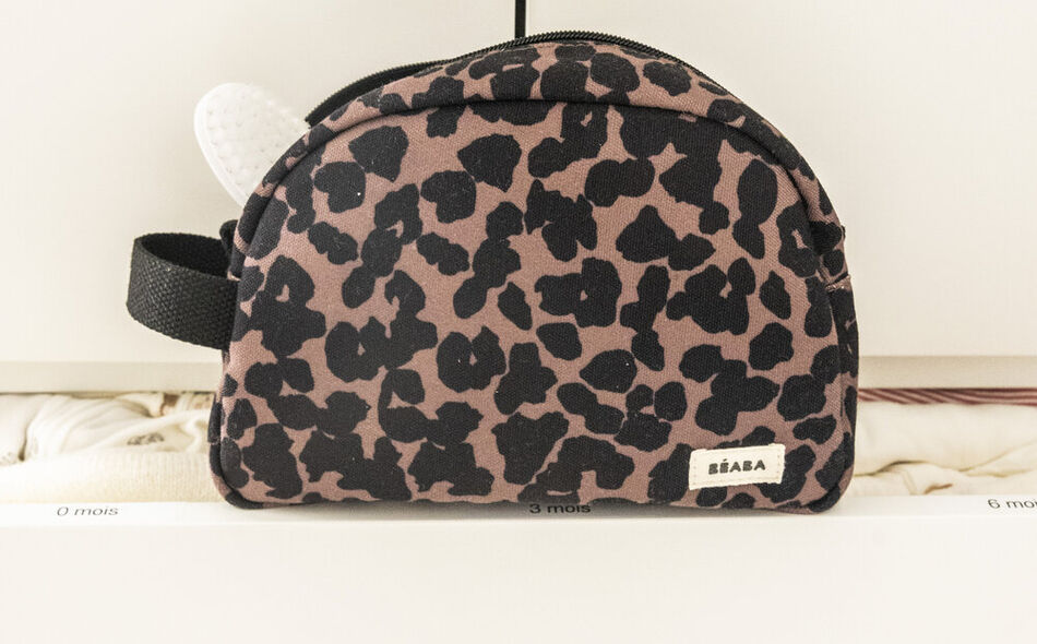 Borsa da toilette - Leopard